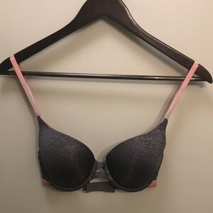 Victoria’s Secret Grey Perfect Shape Bra 32D